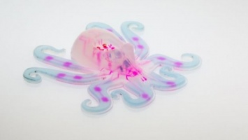 Американские инженеры создали первого в мире мягкого робота-осьминога