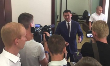 Прокурор Одесской обл. Олег Жученко открыл обновленное помещение приема граждан в региональной прокуратуре