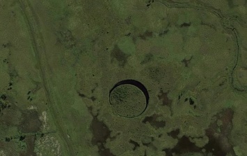 Идеально круглое озеро в Аргентине назвали логовом инопланетян
