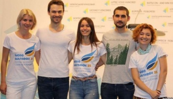 Запорожье приняло эстафету «марафона» украинского языка