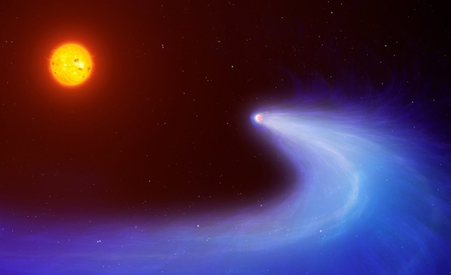 Ученые обнаружили странную планету, маскирующуюся под комету