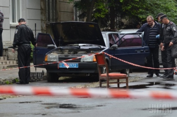 Во Львове расследуют причины взрыва автомобиля