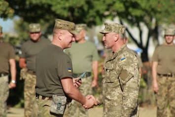 На Николаевщине завершились двухнедельные сборы резервистов 79 десантно-штурмовой бригады ВДВ