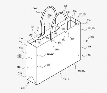Apple изобрела бумажный пакет со складывающимися ручками