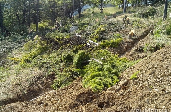 Противооползневое управление изучит место опасной стройки в Гурзуфе