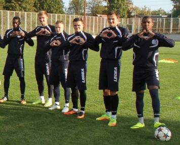 Футболисты «Черноморца» поддержали акцию, направленную на пропаганду здорового образа жизни