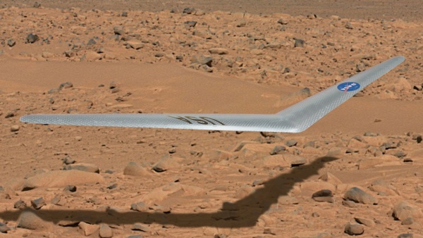 NASA хочет отправить на Марс летающий планер