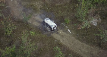 Боевики сожгли машину медицинской помощи, в которой были люди, никто не пострадал, - Маси Найем