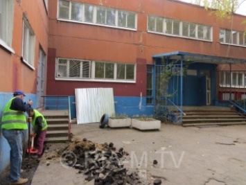 Львовская фирма приступила к утеплению детского сада (видео)