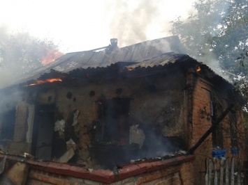 В Винницкой области во время пожара летний мужчина отравился дымом
