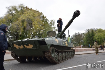 Масштабная выставка военной техники прошла в Николаеве