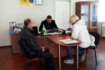 Новый начальник Добропольского отделения полиции провел первый личный прием граждан