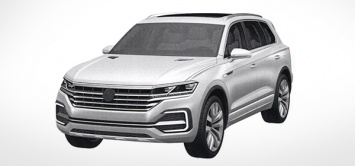 Дизайн нового Volkswagen Touareg рассекретили до премьеры