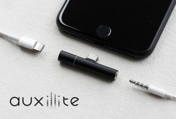 Адаптер Auxillite - как одновременно слушать музыку и заряжать iPhone 7
