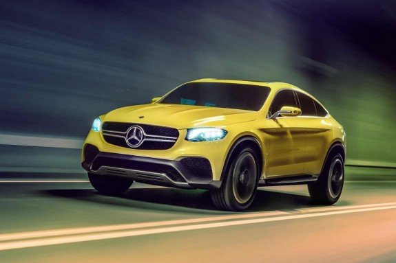 Серийный Mercedes-Benz GLC Coupe впервые был замечен на тестах