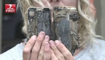 В Австралии iPhone 7 взорвался и сжег автомобиль [видео]