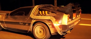 В Минск прибыл легендарный DeLorean из «Назад в будущее»