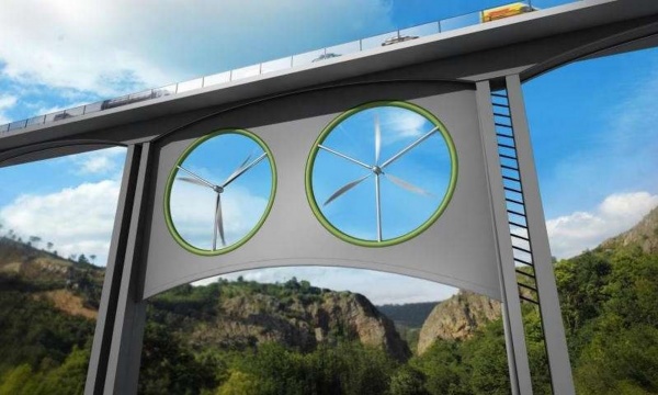 В Европе установят ветряные генераторы под мостами