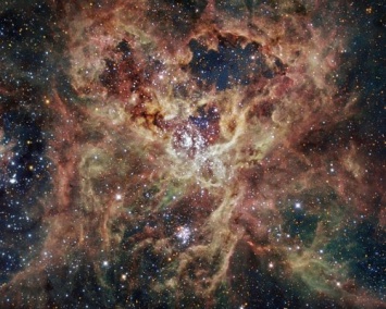 NASA: Звезды-монстры из туманности Тарантул оказались старее на миллионы лет