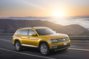 Volkswagen рассекретил семиместный кроссовер Atlas