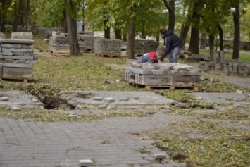 Розы, посаженные в одесском сквере мэром Регенсбурга и Трухановым, уничтожили разрушители дачи Докса (ФОТО)