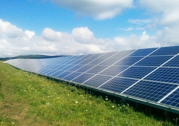 В Ивано-Франковской области завершили строительство крупной солнечной электростанции