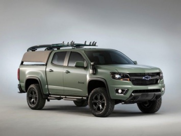 Chevrolet привезет на SEMA "пляжную" версию Colorado Z71