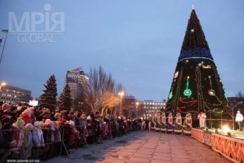 Стало известно как будет выглядеть Запорожье к Новогодним праздникам