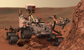 Аппарат Curiosity обнаружил на Марсе необычный металлический метеорит