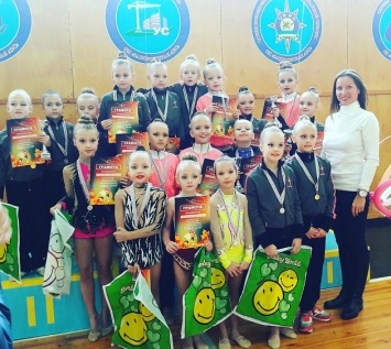 Бердянские гимнастки результативно выступили в Энергодаре