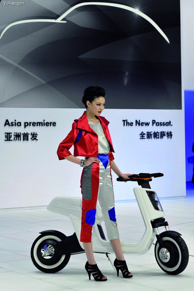 В продаже появится электрический скутер от Volkswagen (ФОТО)