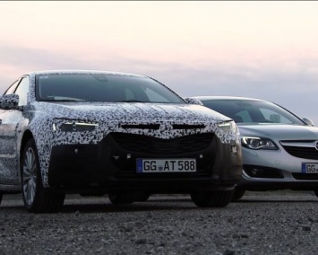 Opel показал на видео свою новую модель Insignia