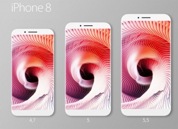 Как будет выглядеть новый iPhone 8 в трех размерах и со стеклянным корпусом
