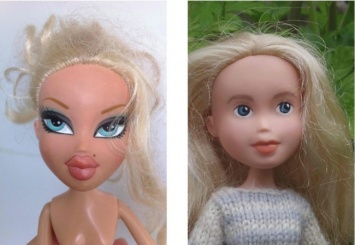 Как преобразятся современные куклы, если смыть с них макияж