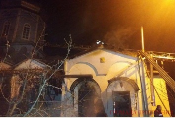 В Гостомеле пожар повредил церковь XV века