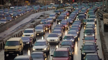 На прошлой неделе в столице зафиксировали рекордные автомобильные пробки