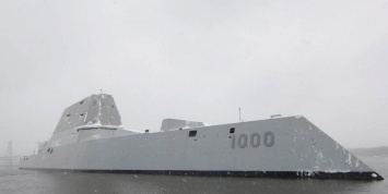 Эсминец USS Zumwalt не может стрелять из-за дороговизны снарядов