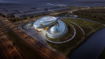 В Шанхае началось строительство крупнейшего в мире планетария
