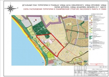 Обсуждение детального плана территории: Дача Ковалевского, улицы Ореховая, Марии Демченко, Академика Вильямса