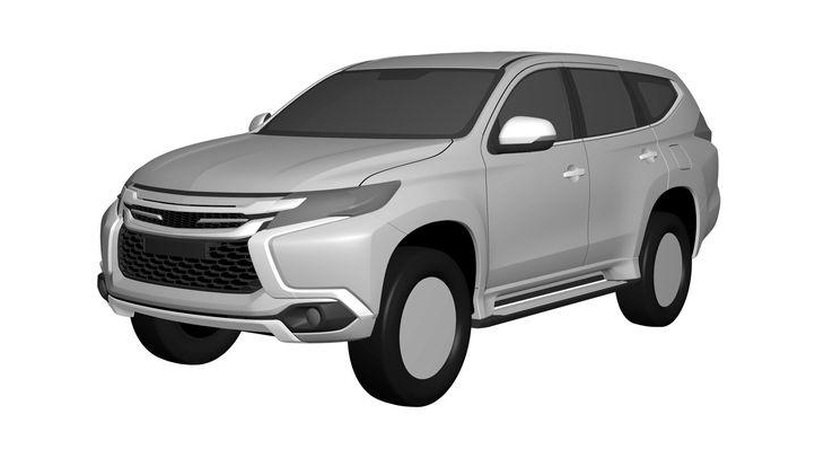 Mitsubishi представила тизер обновленного Pajero Sport