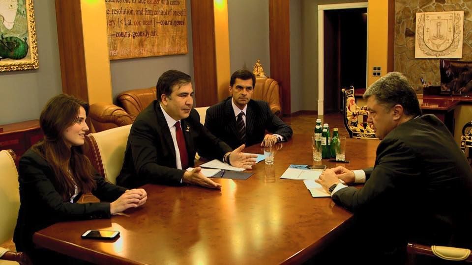Саакашвили рассказал о своих новых заместителях