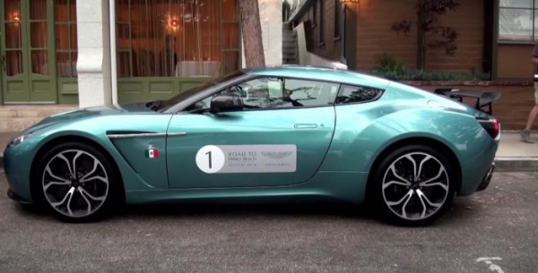 Редкий Aston Martin V12 Zagato (видео)