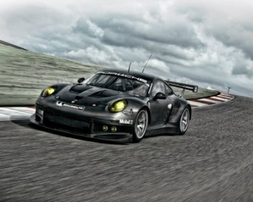 Porsche представила эскизные изображения своего гоночного купе 911 RSR