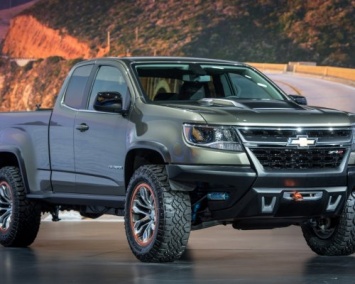 Chevrolet покажет концепт Colorado ZR2 на автошоу в Лос-Анджелесе