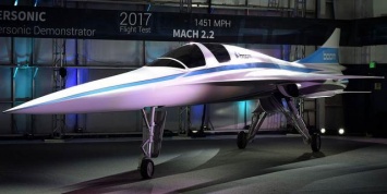 Миллиардер Ричард Брэнсон представил прототип сверхзвукового пассажирского самолета