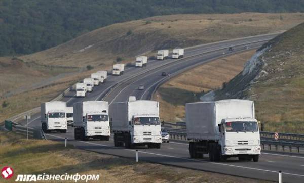 Россия направляет 32 конвой Путина в Донбасс
