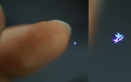 Лазеры ультраскоростные позволяют создать голограммы, к которым можно прикоснуться (ВИДЕО)