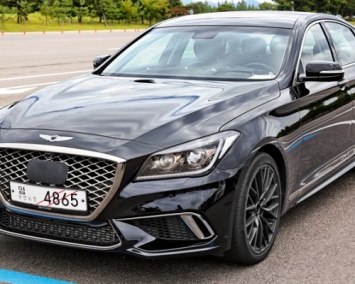 Hyundai представил свой новый седан Genesis G80