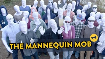 В России набирает обороты знаменитый во всем мире флешмоб Mannequin Challenge