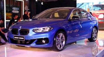 В Гуанчжоу состоялась презентация переднеприводного седана BMW 1-й серии